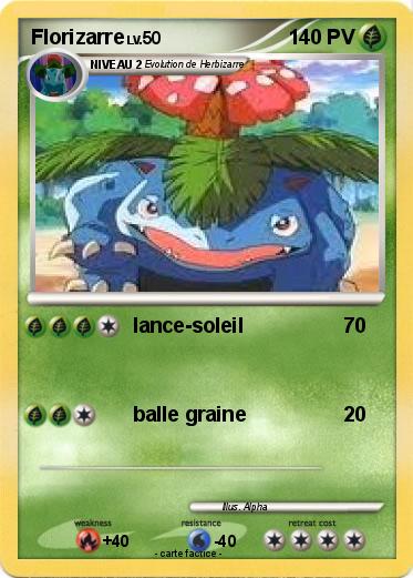 Pokemon Florizarre