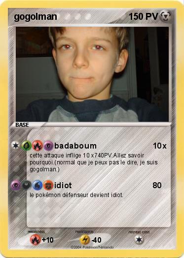 Pokemon gogolman             