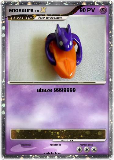 Pokemon enosaure