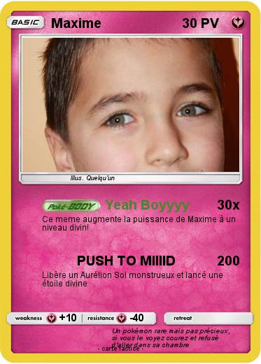 Pokemon Maxime
