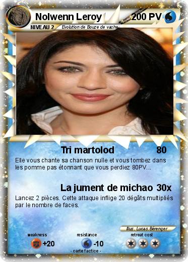Pokemon Nolwenn Leroy
