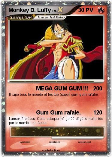 Pokemon Monkey D. Luffy