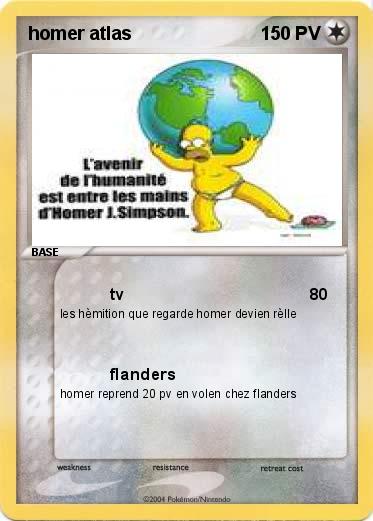 Pokemon homer atlas