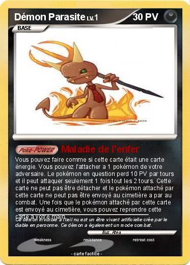 Pokemon Démon Parasite