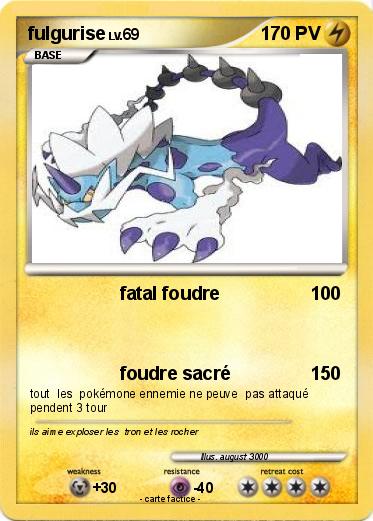 Pokemon fulgurise