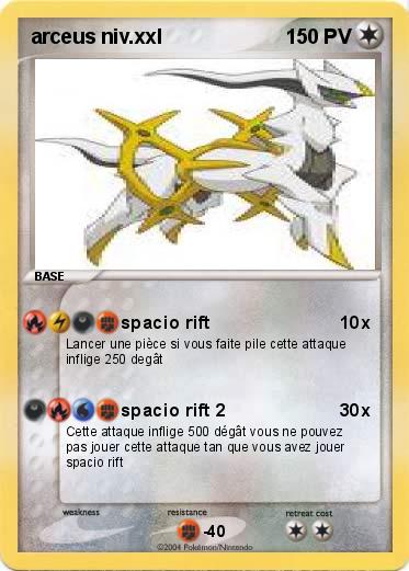 Pokemon arceus niv.xxl