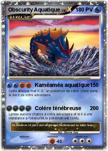 Pokemon Obscurity Aquatique