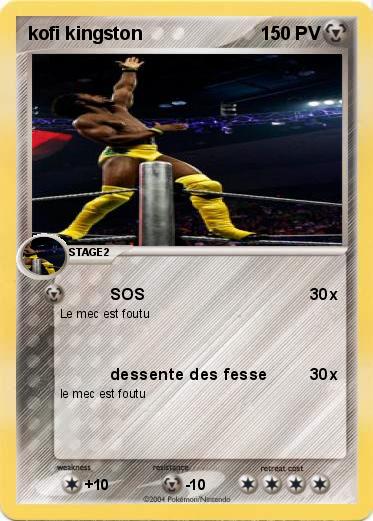 Pokemon kofi kingston
