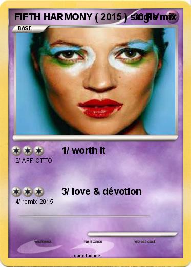 Pokemon FIFTH HARMONY ( 2015 ) single mix