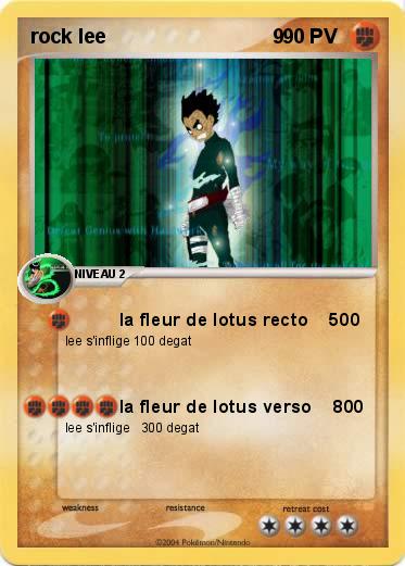 Pokemon rock lee                              9
