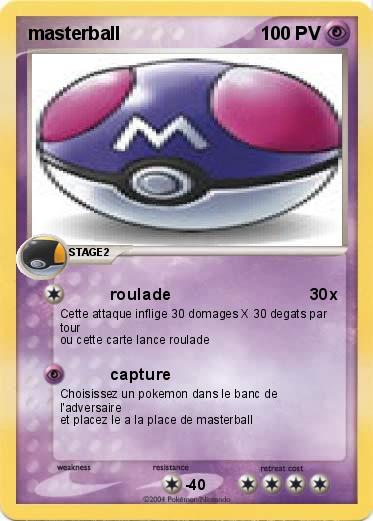 Pokemon masterball