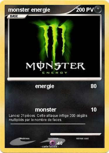Pokemon monster energie