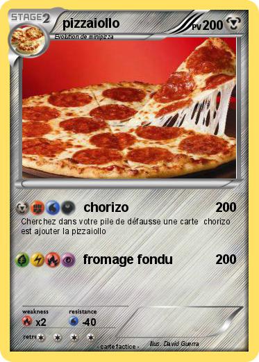 Pokemon pizzaiollo