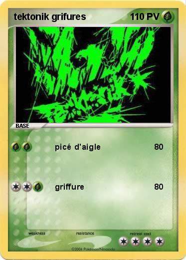 Pokemon tektonik grifures