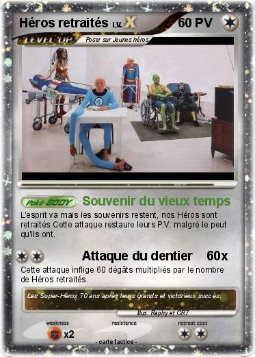 Pokemon Héros retraités