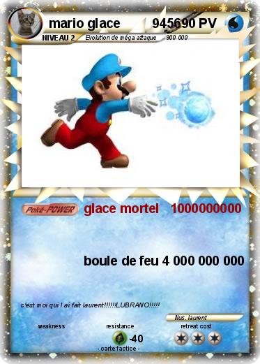 Pokemon mario glace         9456