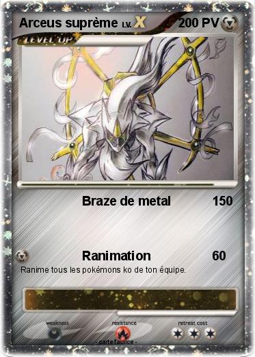 Pokemon Arceus suprème