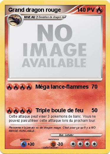 Pokemon Grand dragon rouge