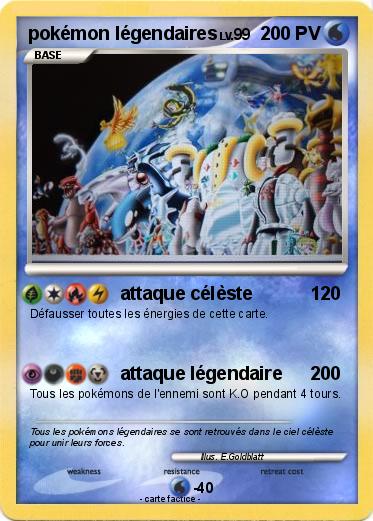 Pokemon pokémon légendaires
