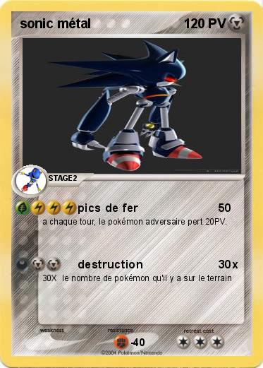 Pokemon sonic métal