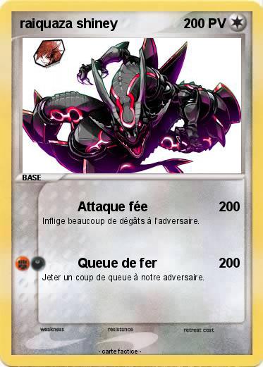 Pokemon raiquaza shiney