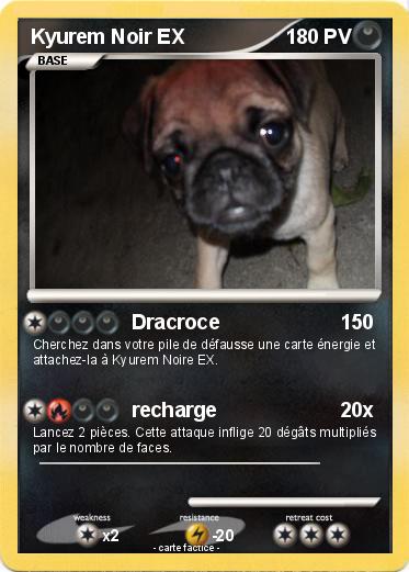 Pokemon Kyurem Noir EX