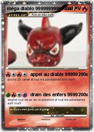 Pokemon méga diablo 999999999999