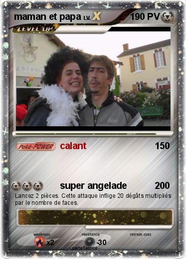 Pokemon maman et papa