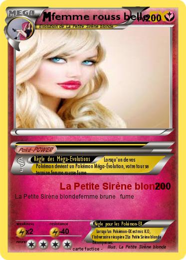 Pokemon femme rouss belle