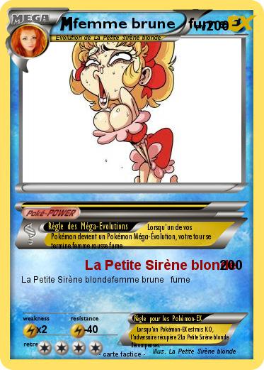 Pokemon femme brune   fume