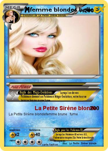 Pokemon femme blondes belle