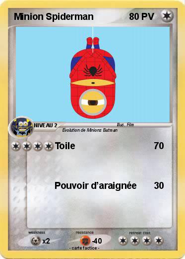 Pokemon Minion Spiderman