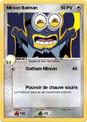 Pokemon Minion Batman