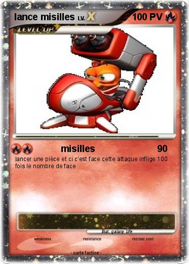 Pokemon lance misilles