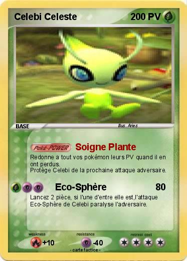 Pokemon Celebi Celeste