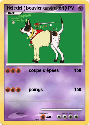 Pokemon Hélèdel ( bouvier australien )