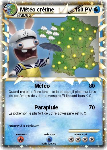 Pokemon Météo crétine