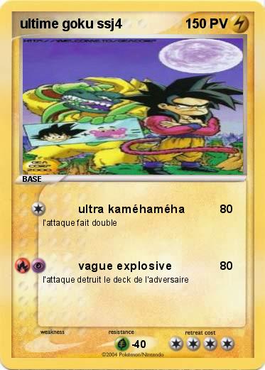Pokemon ultime goku ssj4