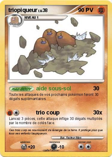 Pokemon triopiqueur