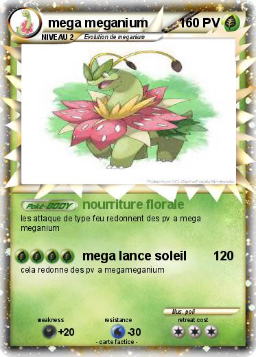 Pokemon mega meganium