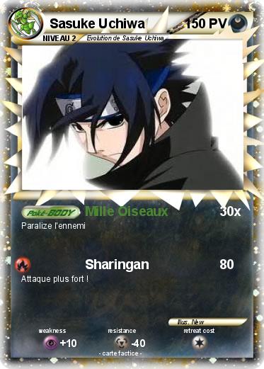 Pokemon Sasuke Uchiwa