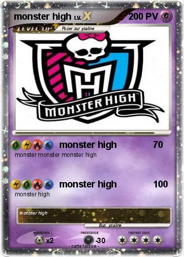 Pokemon monster high