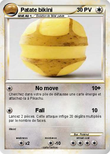 Pokemon Patate bikini