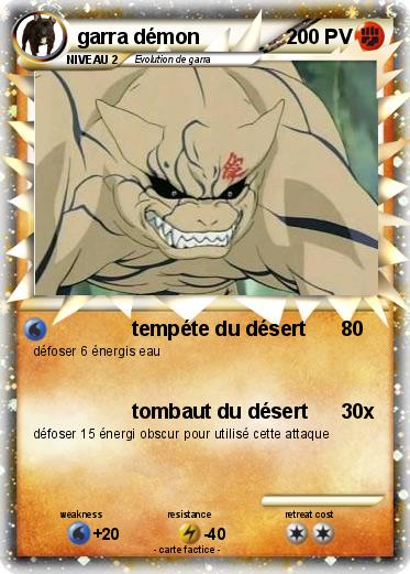 Pokemon garra démon