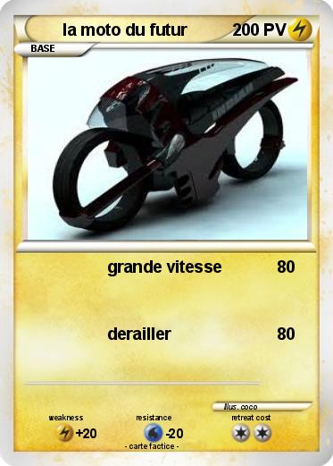 Pokemon la moto du futur