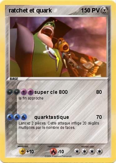 Pokemon ratchet et quark