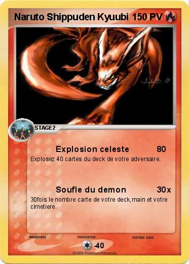 Pokemon Naruto Shippuden Kyuubi