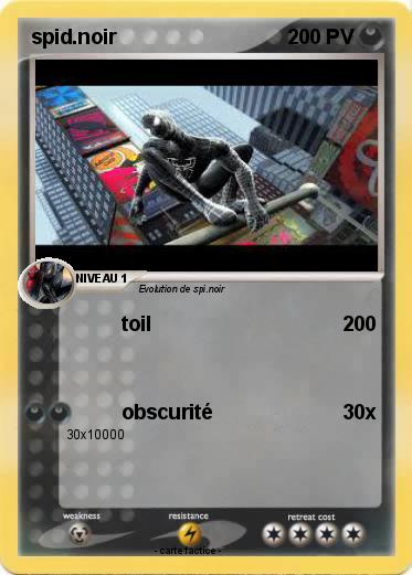 Pokemon spid.noir