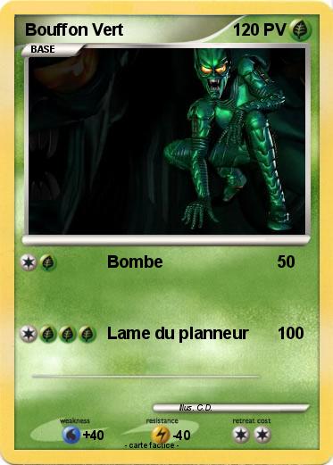 Pokemon Bouffon Vert