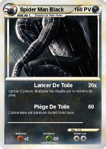 Pokemon Spider Man Black